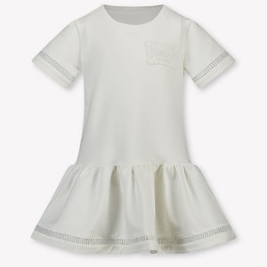 Twinset Kinder Meisjes Jurk In Wit