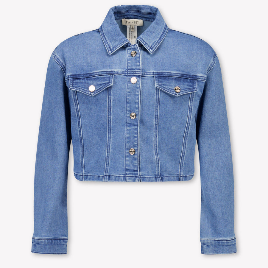 Twinset Kinder Meisjes Spijkerjas In Jeans