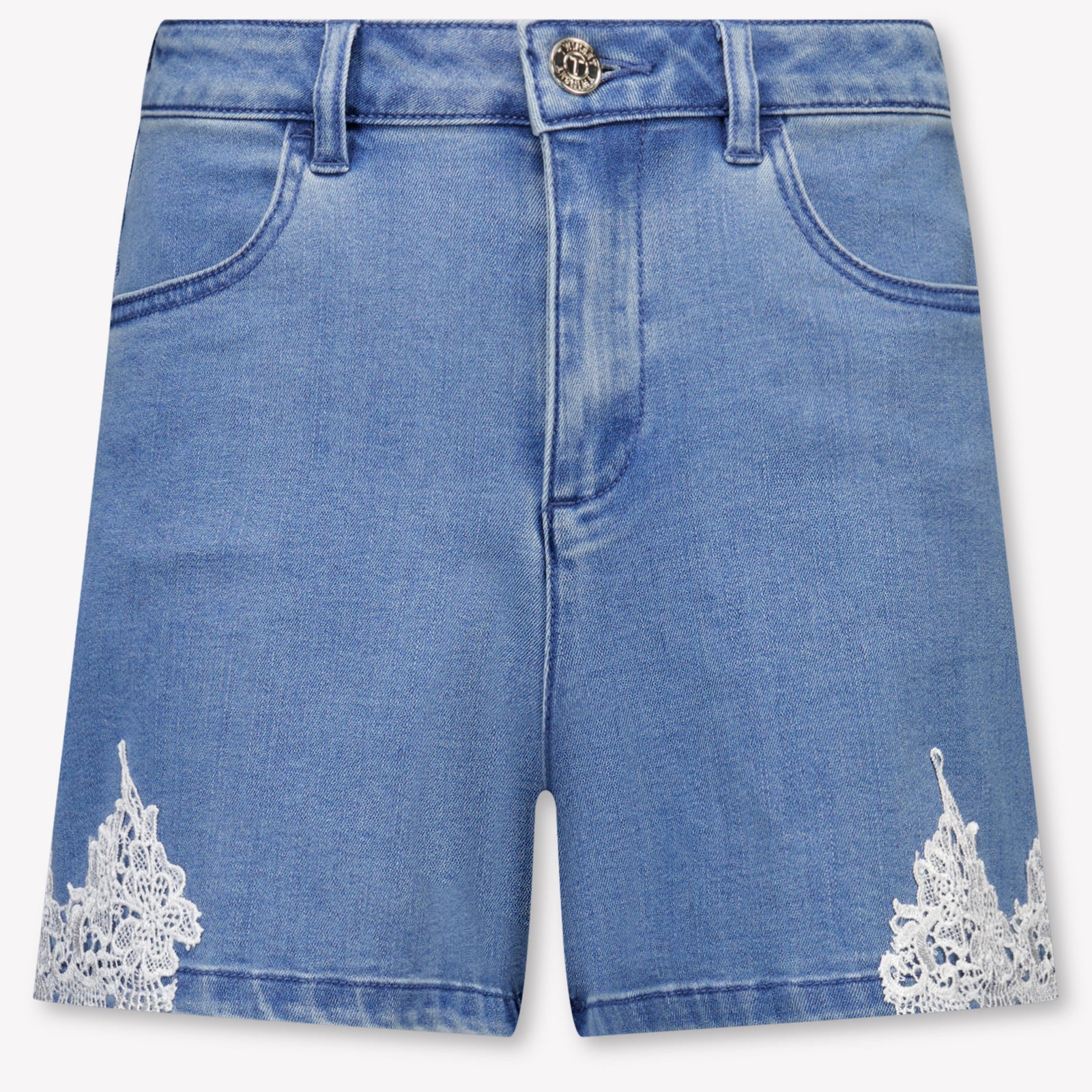 Twinset Kinder Meisjes Shorts In Jeans