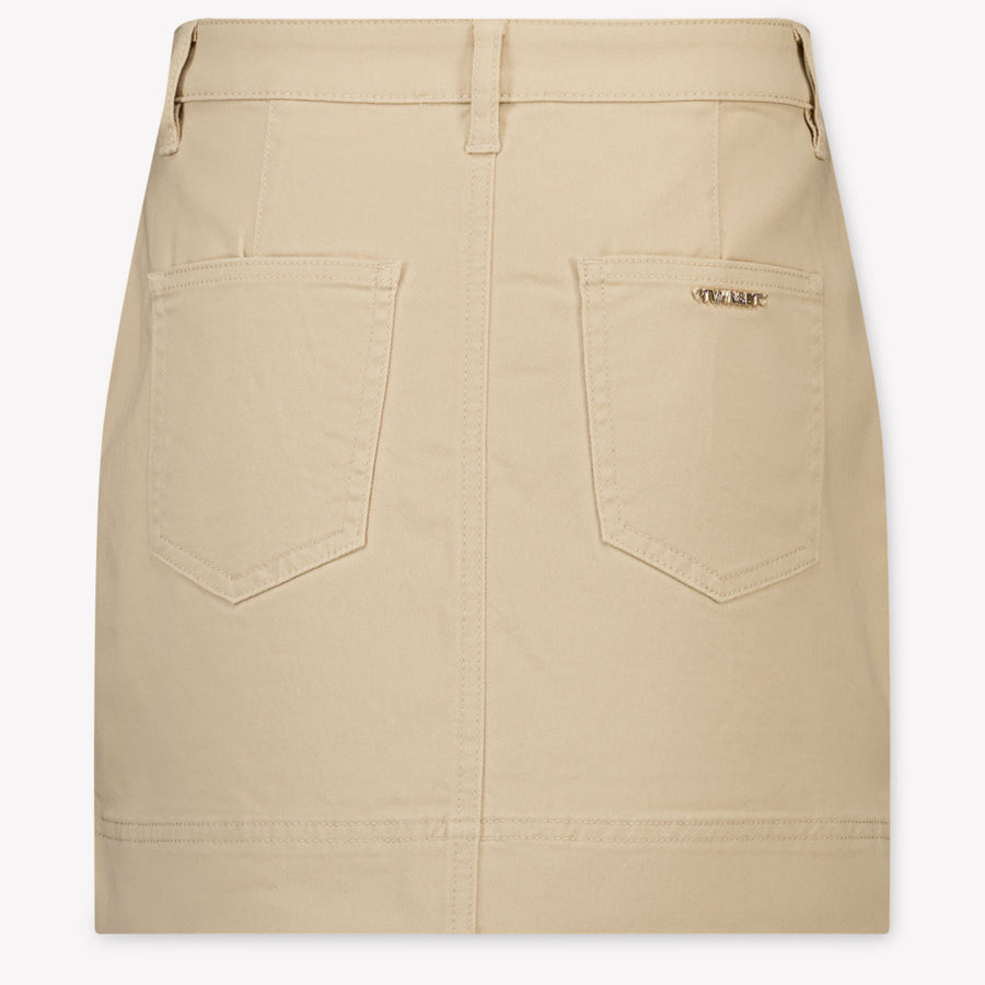 Twinset Kinder Meisjes Rokje In Beige