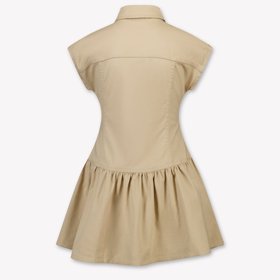 Twinset Kinder Meisjes Jurk In Beige