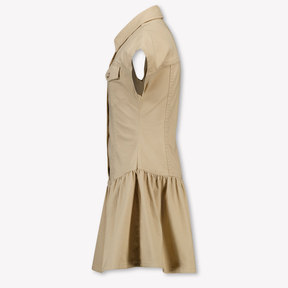 Twinset Kinder Meisjes Jurk In Beige