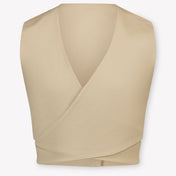 Twinset Kinder Meisjes T-Shirt In Beige