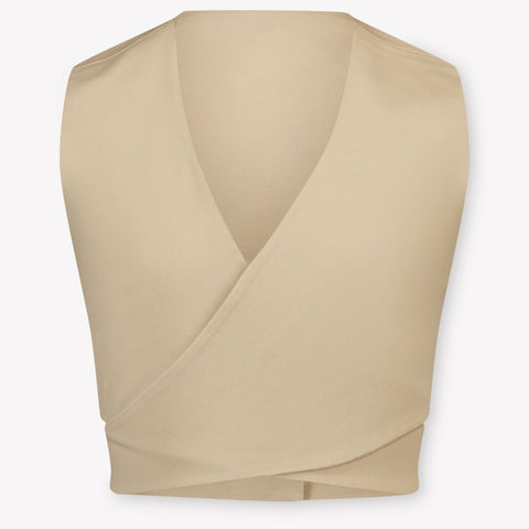 Twinset Kinder Meisjes T-Shirt In Beige