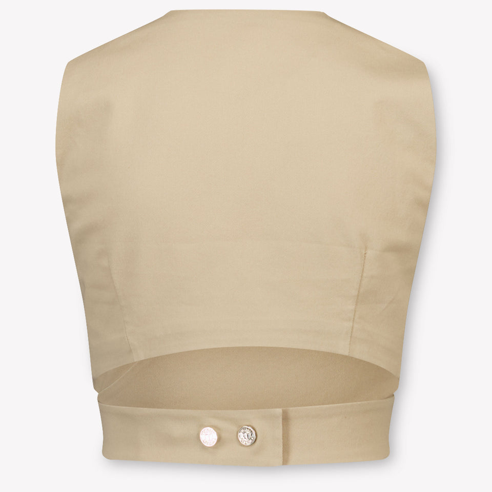 Twinset Kinder Meisjes T-Shirt In Beige