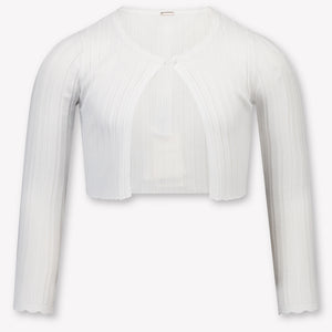 Twinset Kinder Meisjes Vest In Wit