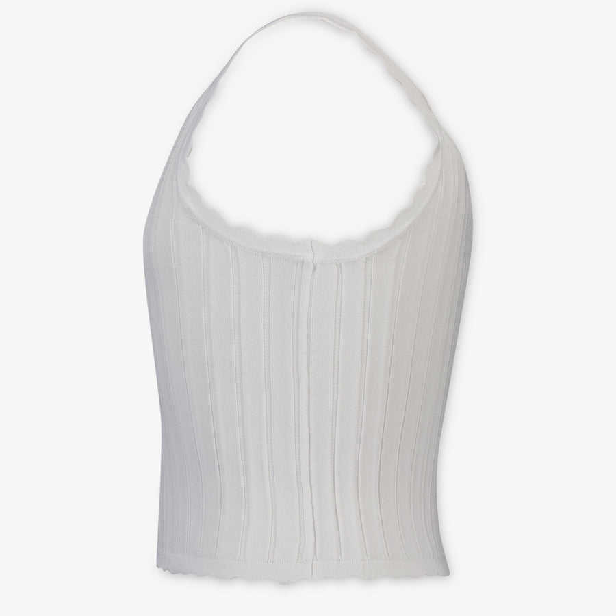 Twinset Kinder Meisjes T-Shirt In Wit