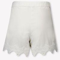 Twinset Kinder Meisjes Shorts In Wit