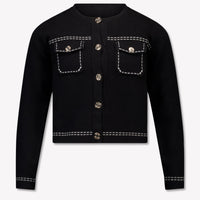 Twinset Kinder Meisjes Vest In Zwart