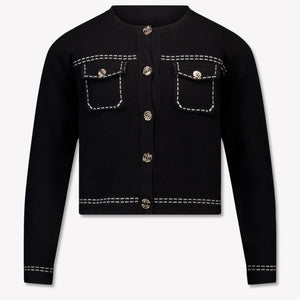 Twinset Kinder Meisjes Vest In Zwart