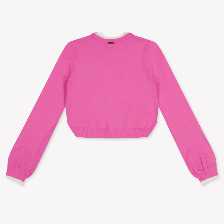 Twinset Kinder Meisjes Vest In Fuchsia