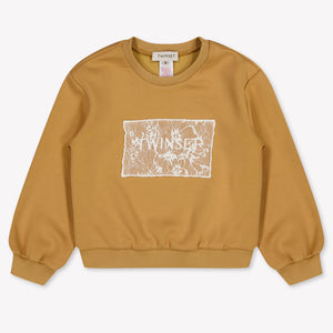 Twinset Kinder Meisjes Trui In Beige