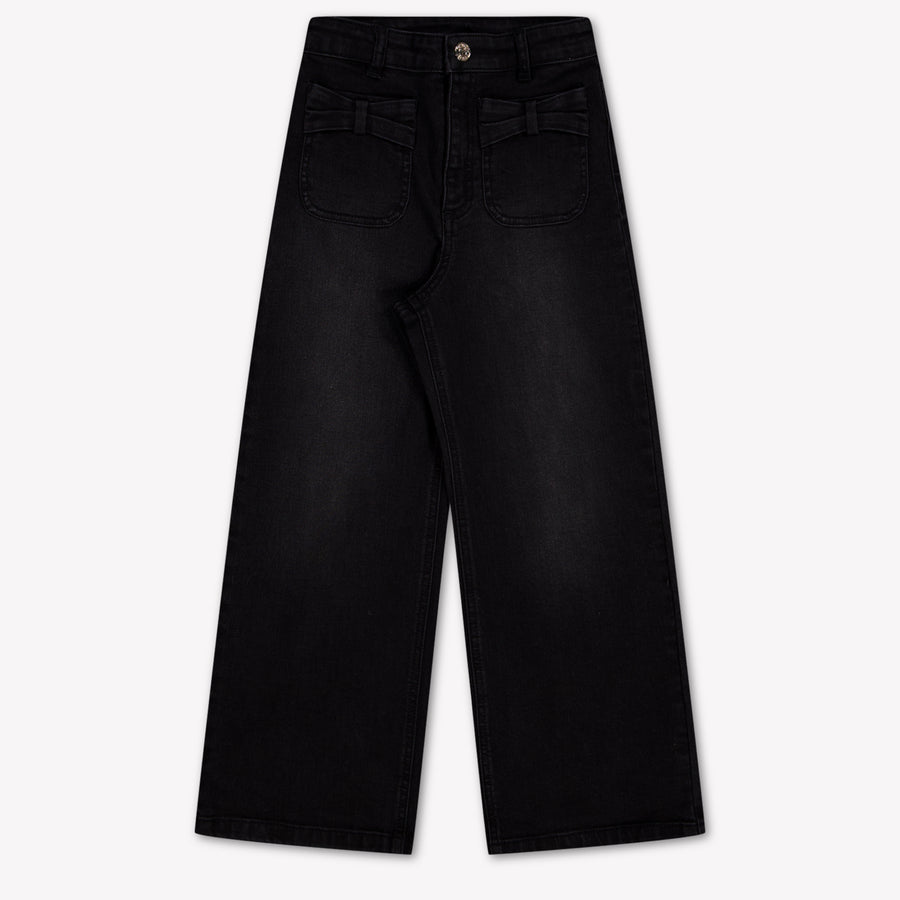 Twinset Kinder Meisjes Jeans In Zwart