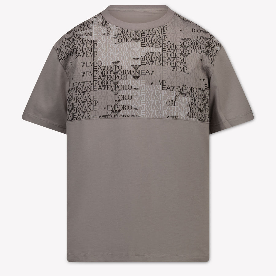 EA7 Boys T-Shirt in Light Grey