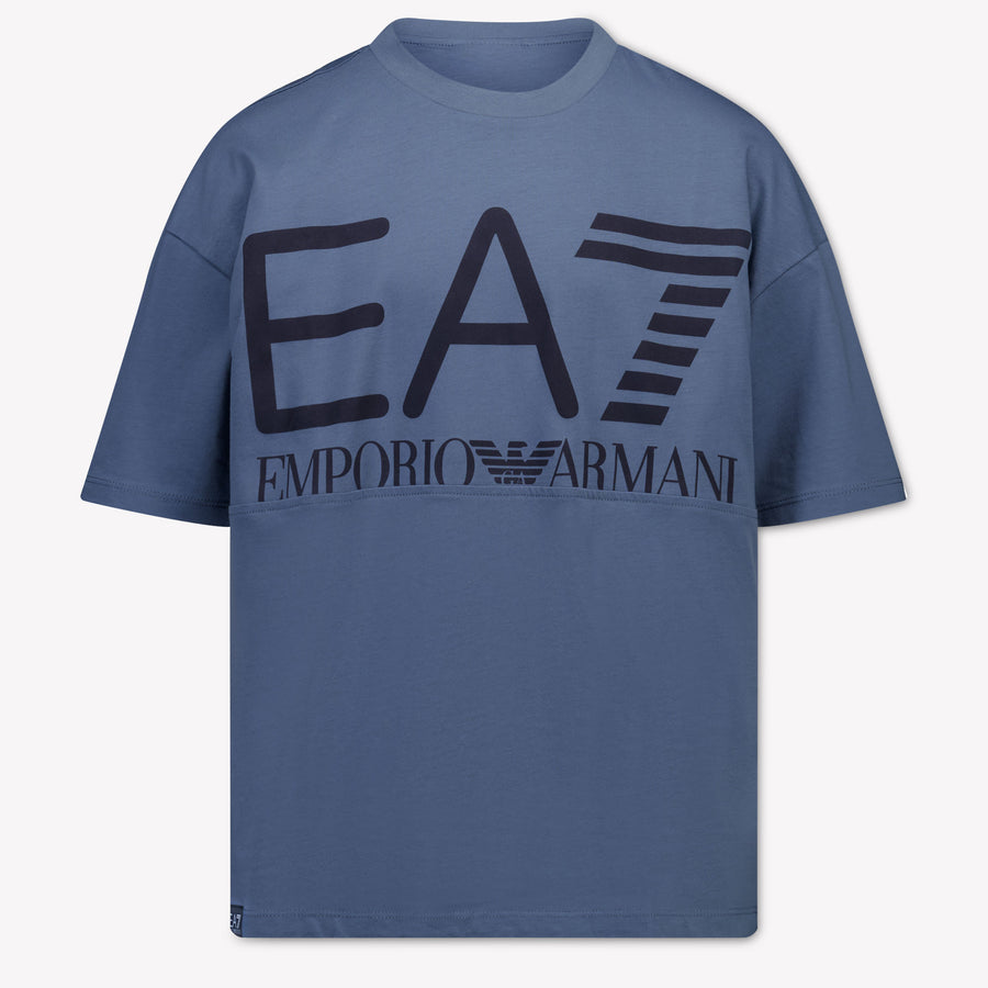 EA7 Boys T-Shirt in Light Blue