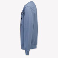 EA7 Kinder Jongens Trui In Licht Blauw