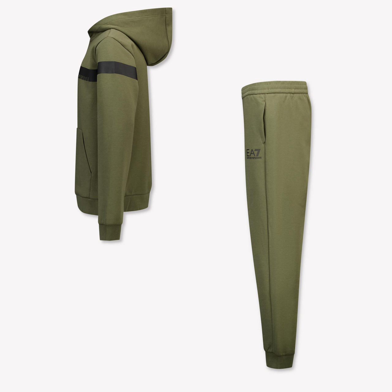 EA7 Kinder Jongens Joggingpak In Army