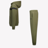 EA7 Kinder Jongens Joggingpak In Army