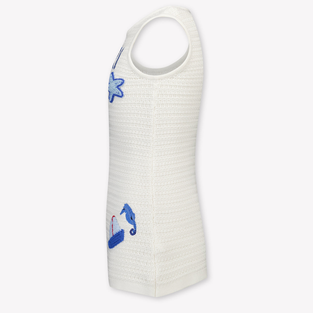 MC2 Saint Barth Kinder Meisjes Jurk In Off White