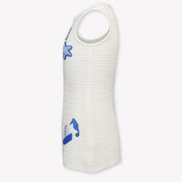 MC2 Saint Barth Kinder Meisjes Jurk In Off White