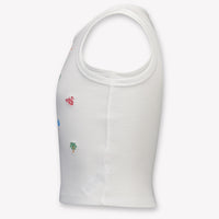 MC2 Saint Barth Kinder Meisjes T-Shirt In Wit