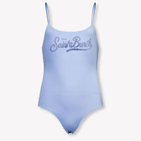 MC2 Saint Barth Kinder Meisjes Zwemkleding In Licht Blauw