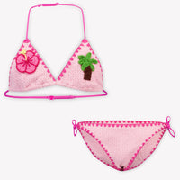 MC2 Saint Barth Kinder Meisjes Zwemkleding In Roze