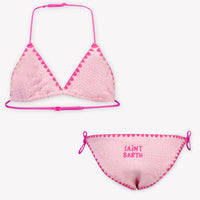 MC2 Saint Barth Kinder Meisjes Zwemkleding In Roze