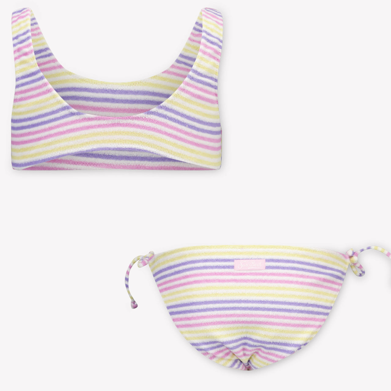 MC2 Saint Barth Kinder Meisjes Zwemkleding In Geel