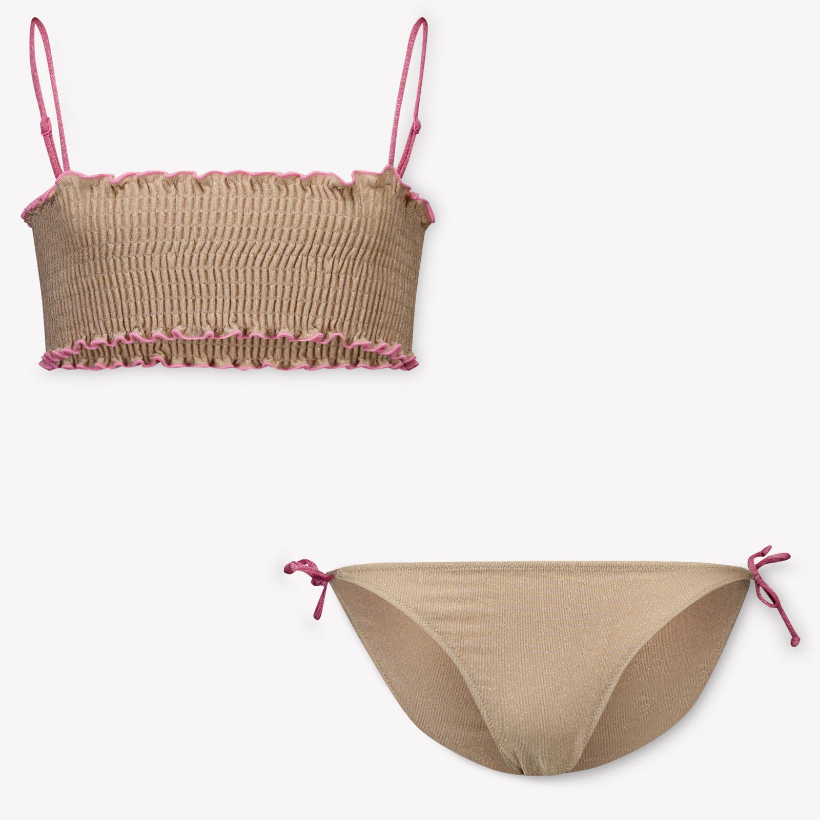 MC2 Saint Barth Kinder Meisjes Zwemkleding In Goud