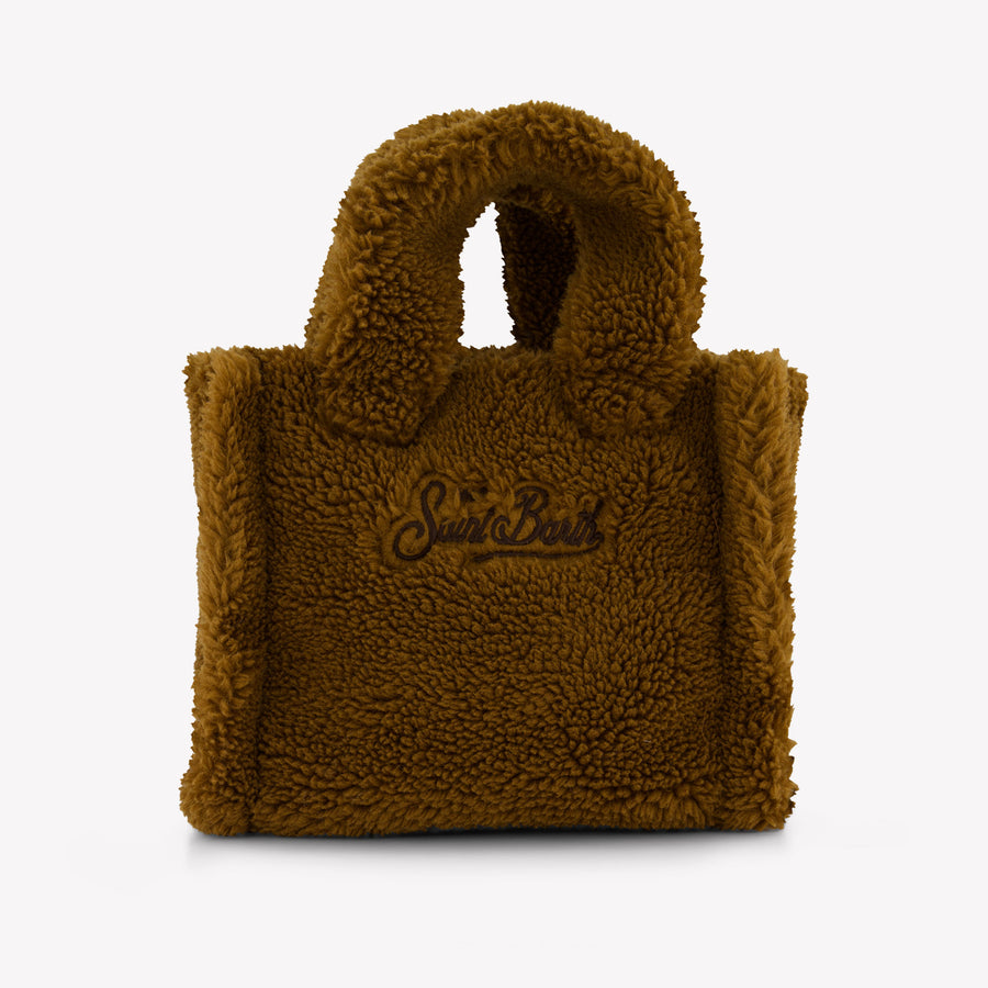 MC2 Saint Barth Kids Girls Bag In Camel
