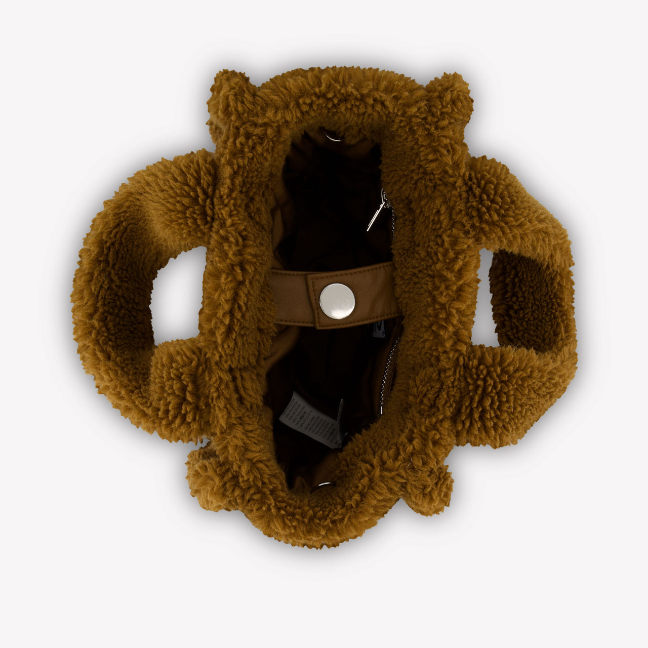 MC2 Saint Barth Kids Girls Bag In Camel