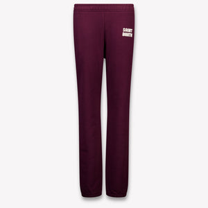 MC2 Saint Barth Kids Girls Pants In Bordeaux