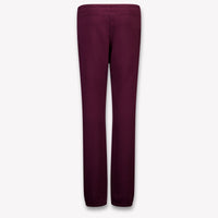 MC2 Saint Barth Kids Girls Pants In Bordeaux