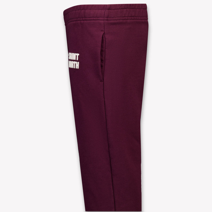 MC2 Saint Barth Kids Girls Pants In Bordeaux