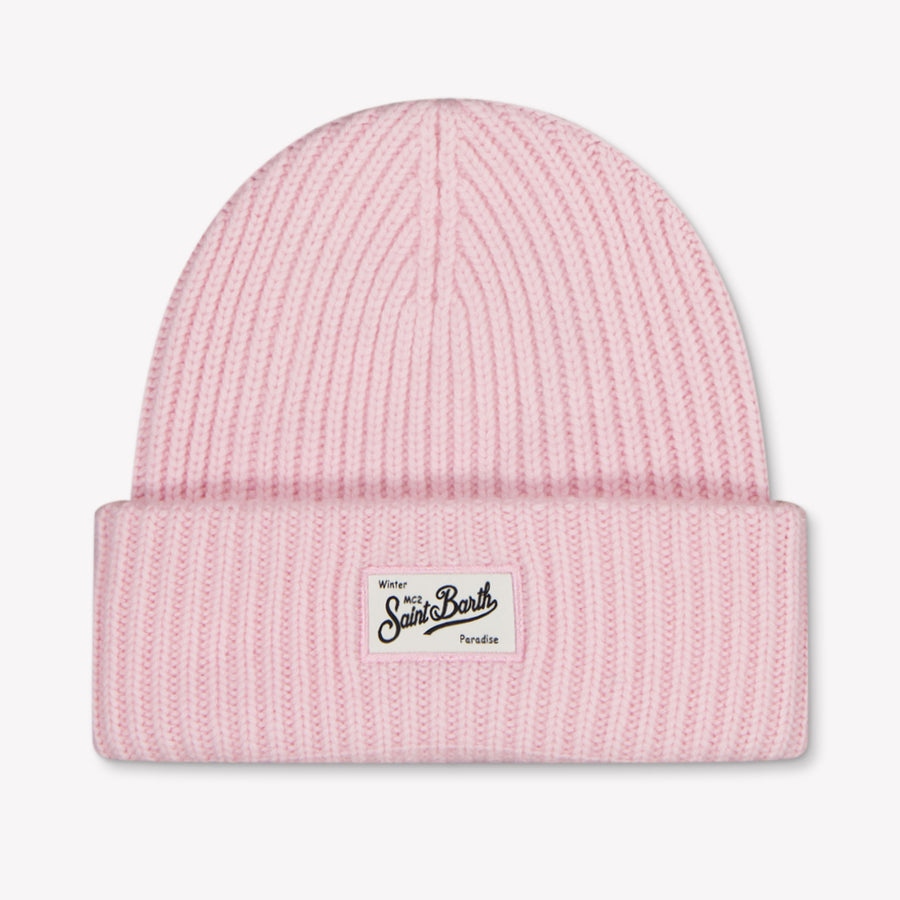 MC2 Saint Barth Kinder Meisjes Muts In Licht Roze
