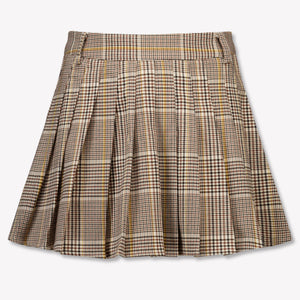 MC2 Saint Barth Kids Girls Skirt In Brown