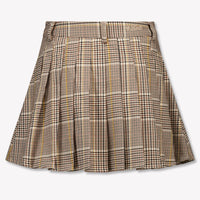 MC2 Saint Barth Kids Girls Skirt In Brown