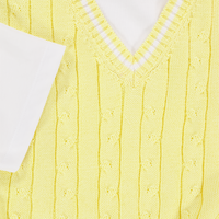 MSGM Kinder Meisjes T-Shirt In Geel