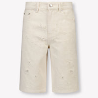 MSGM Kinder Jongens Shorts In Off White