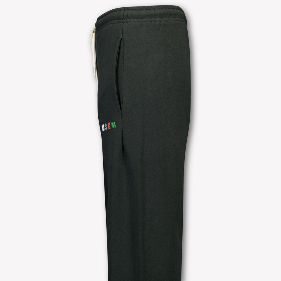 MSGM Kinder Jongens Broek In Zwart