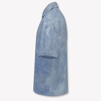 MSGM Kinder Jongens Overhemd In Jeans