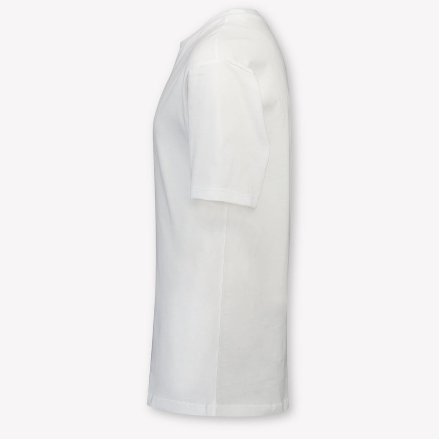 MSGM Kinder Jongens T-Shirt In Wit