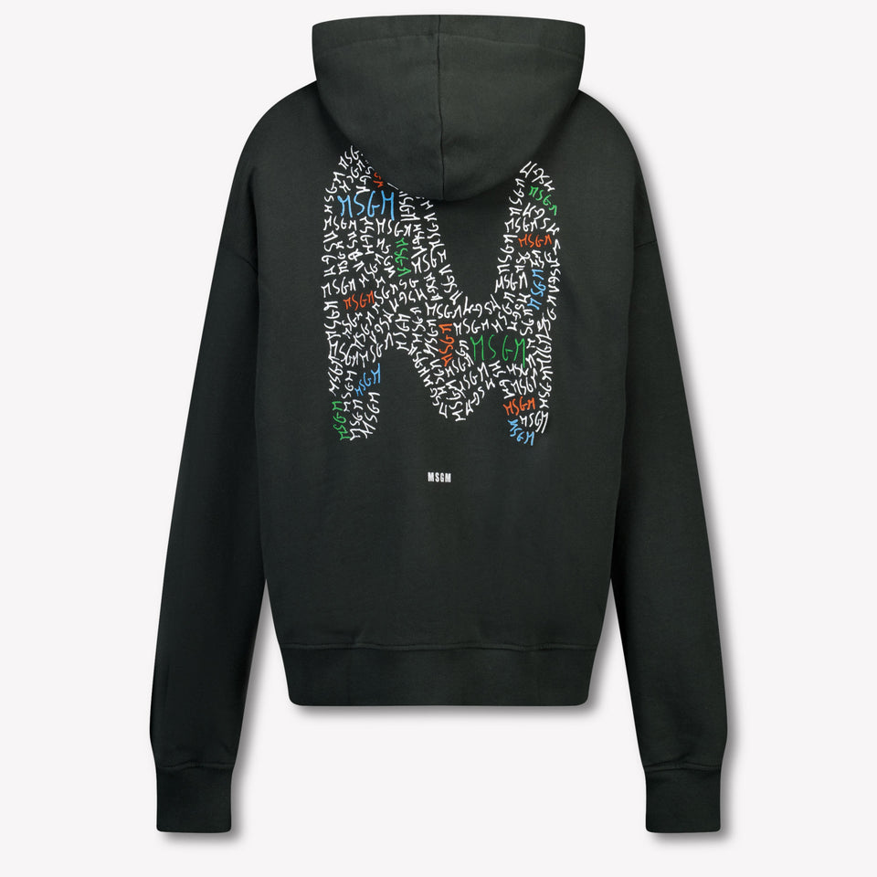 MSGM Kinder Jongens Vest In Zwart