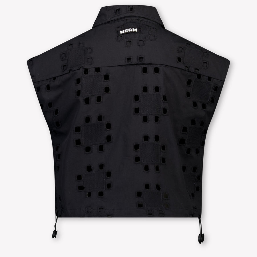 MSGM Kinder Meisjes Blouse In Zwart