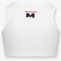 MSGM Kinder Meisjes T-Shirt In Wit
