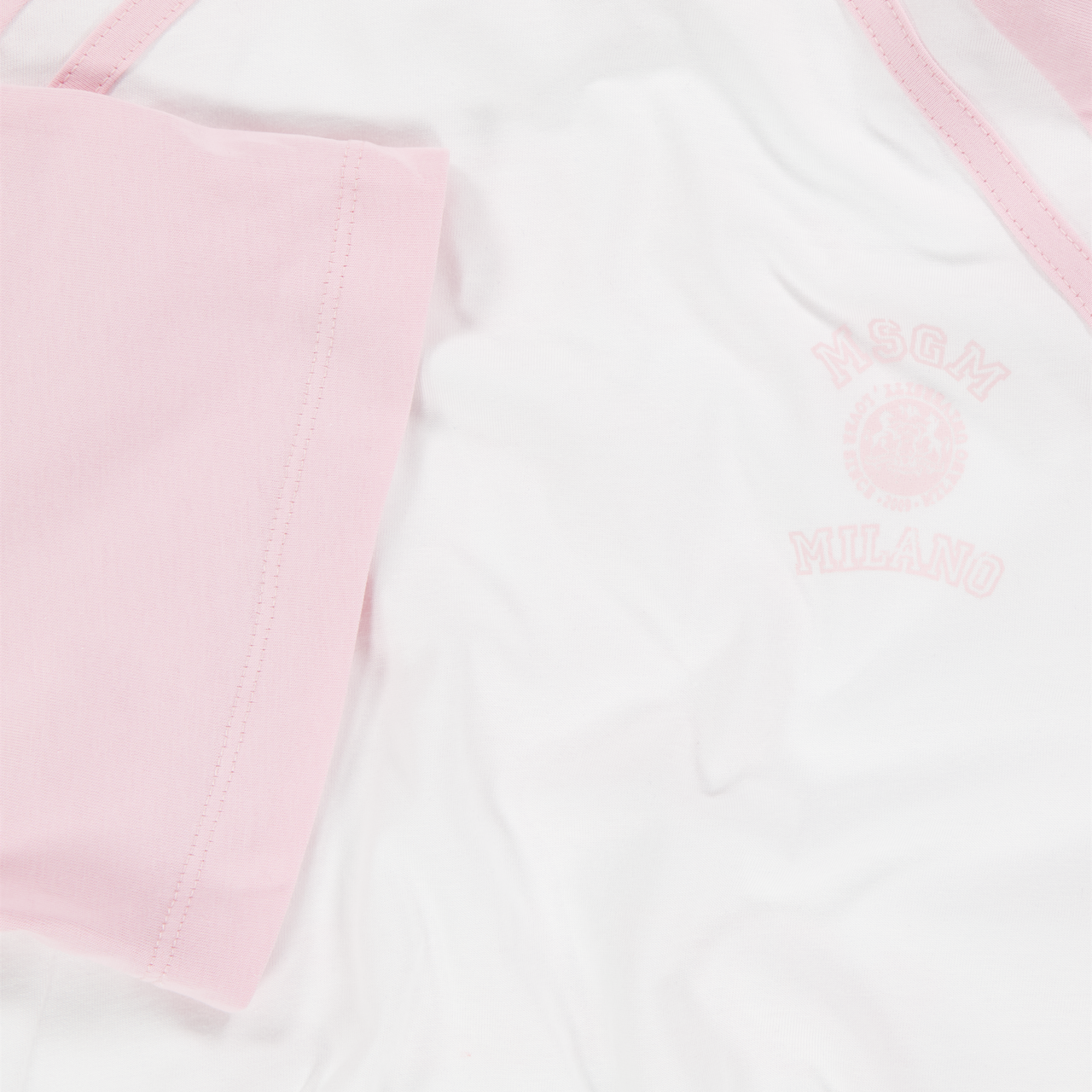 MSGM Kinder Meisjes T-Shirt In Wit