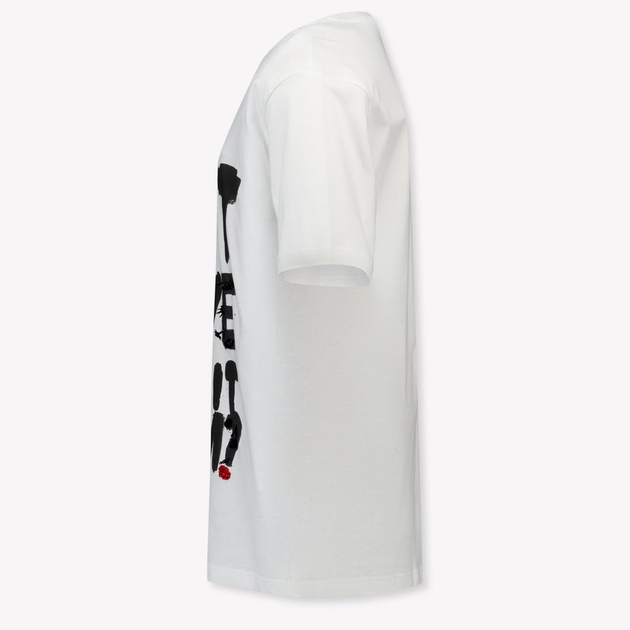 MSGM Kinder Meisjes T-Shirt In Wit