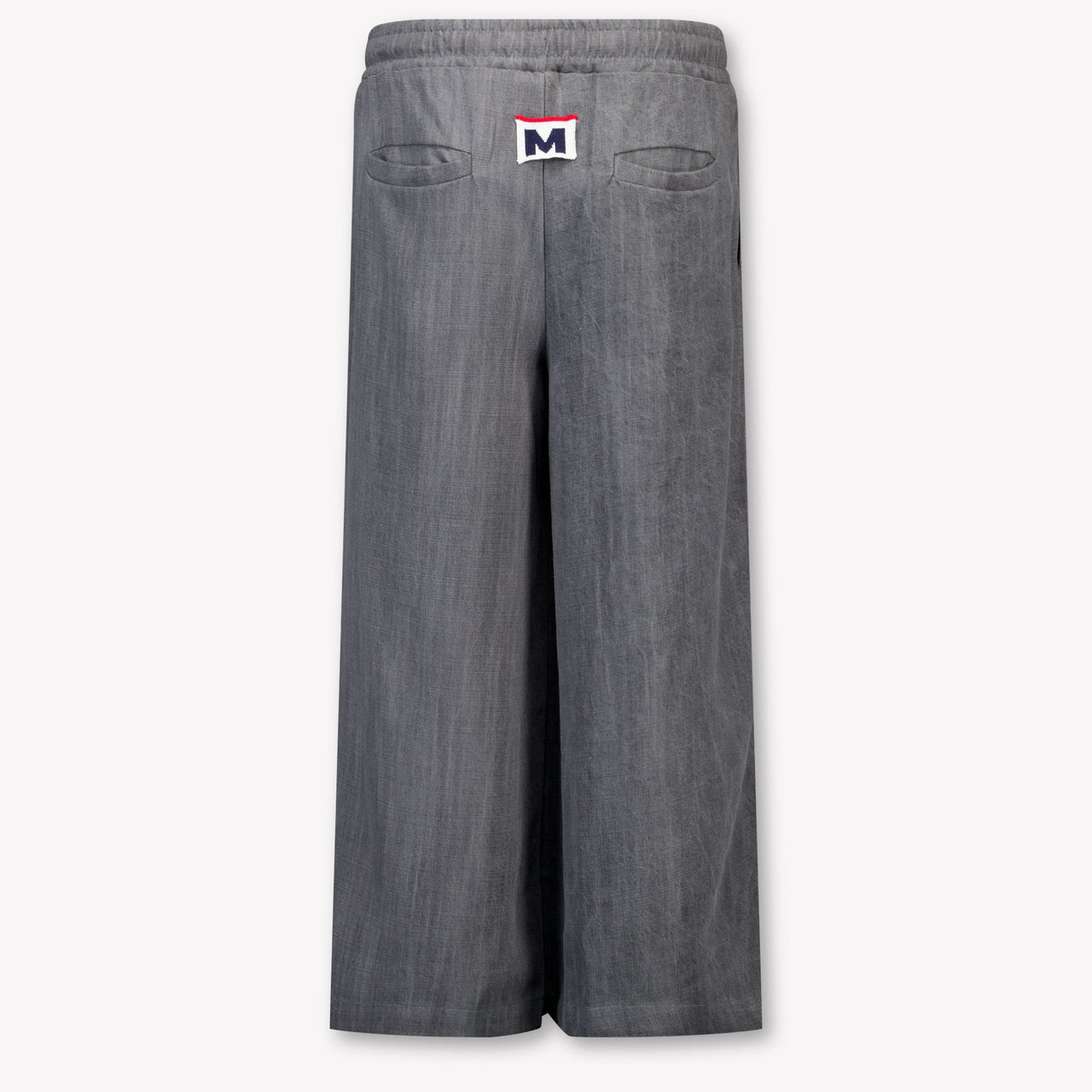 MSGM Kinder Unisex Broek In Donker Grijs