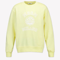 MSGM Kinder Unisex Trui In Geel
